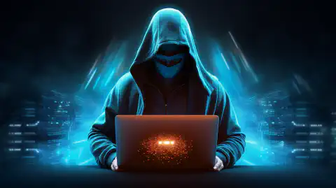 Een afbeelding van een hacker met een superheldencape, als symbool voor de empowerment die wordt verkregen door de cyberbeveiligingstraining van TryHackMe.